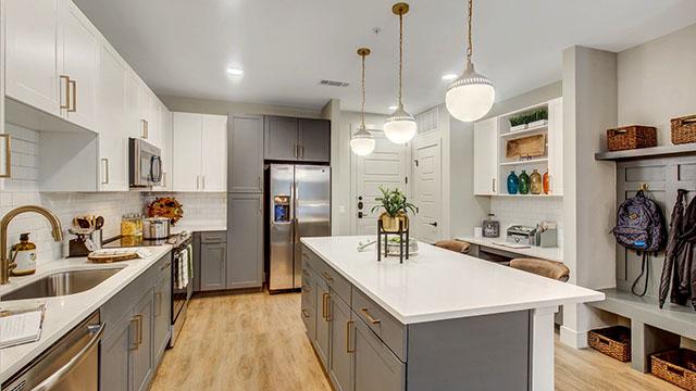 Two-Toned Cabinets